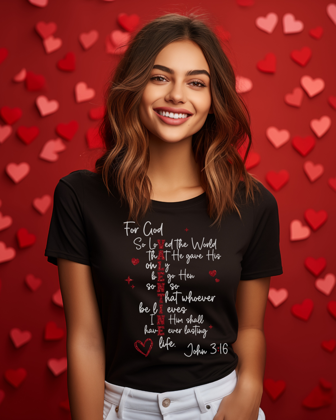 John 3:16 Valentine Tee