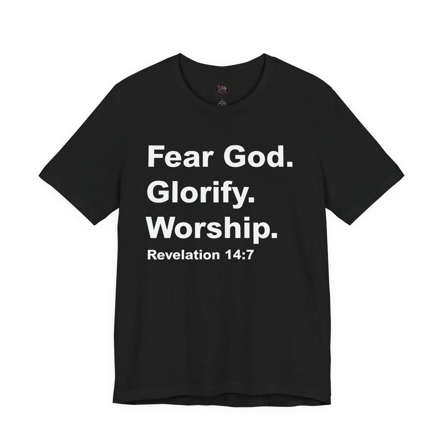 Fear God. Glorify. Worship.