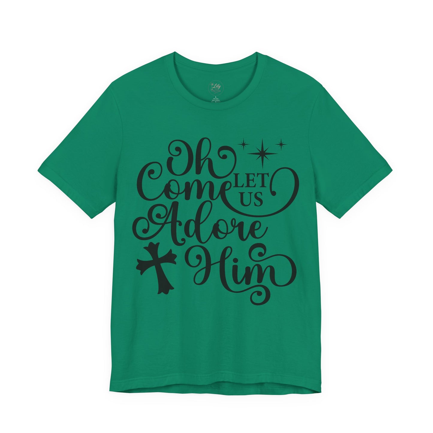 Oh Come Let Us Adore Him Tee