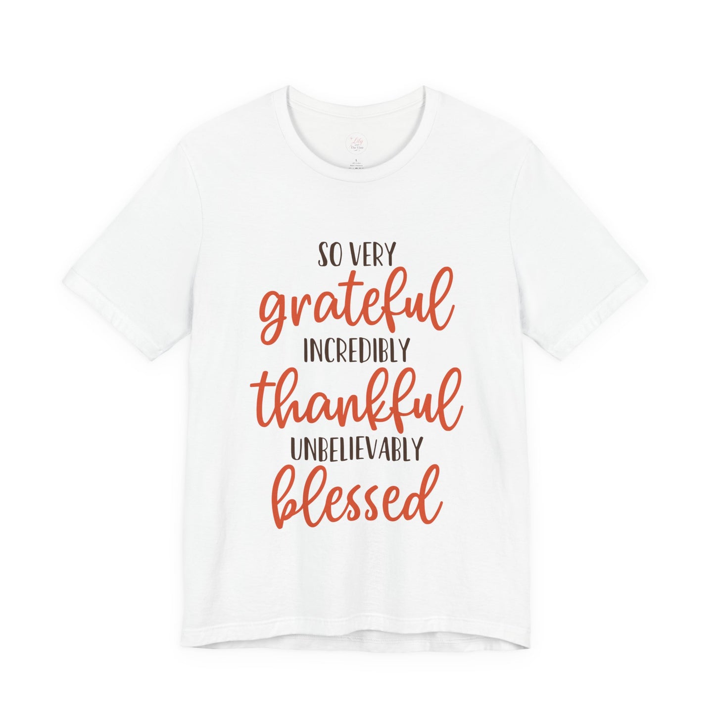 Grateful & Blessed Tee