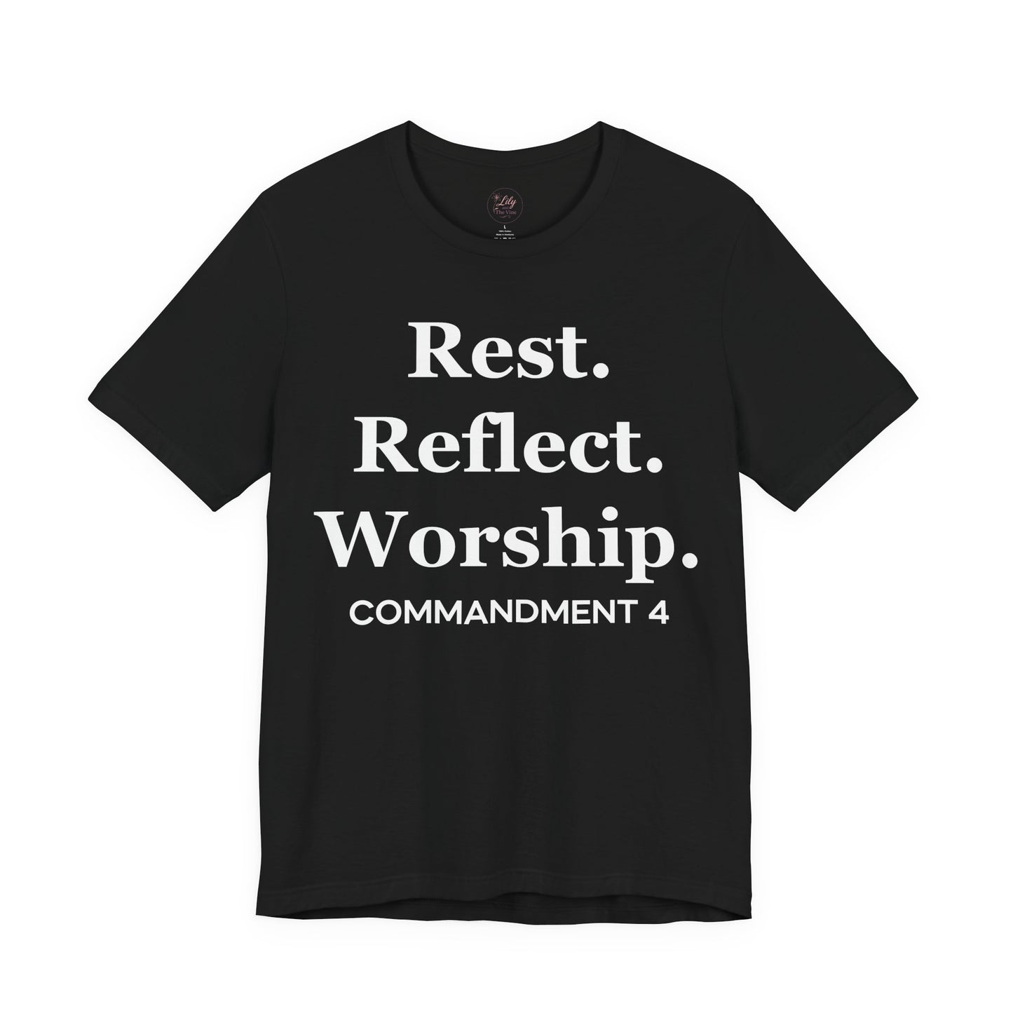 Rest. Reflect. Worship. Tee