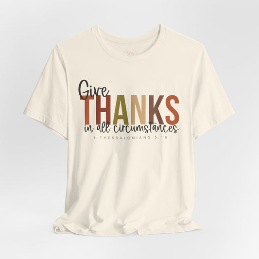 Thankful In All Things Tee