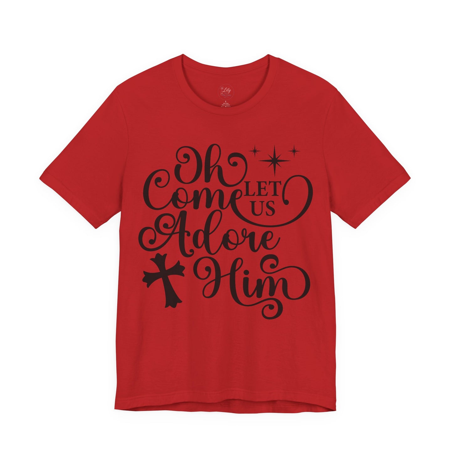 Oh Come Let Us Adore Him Tee