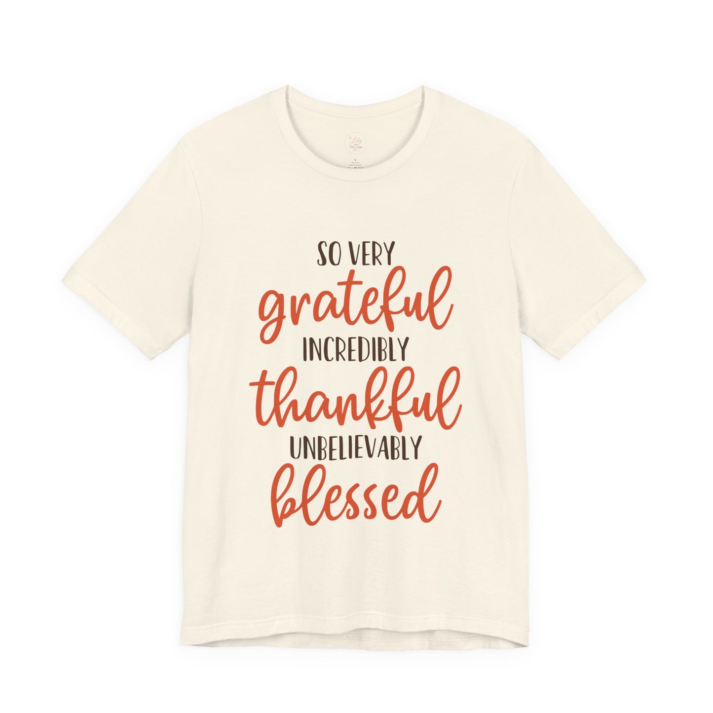 Grateful & Blessed Tee